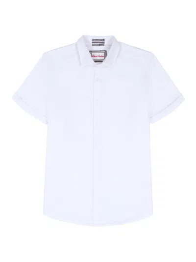 Robert Graham Men's Sutton Solid Linen-cotton Shirt In White