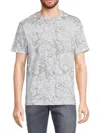Robert Graham Men's Swanson Paisley Graphic Tee In Gray