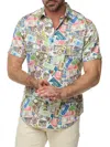 Robert Graham The Heist Short Sleeve Button Down Shirt