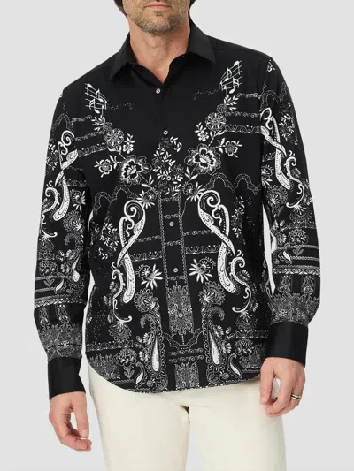 Robert Graham The Osbourne Long Sleeve Button Down Shirt In Yellow