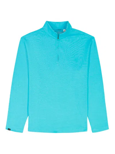 Robert Graham Men's Troland Quarter-zip Pullover In Blue