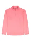 Robert Graham Men's Troland Quarter-zip Pullover In Pink