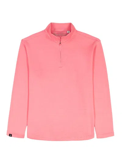 Robert Graham Men's Troland Quarter-zip Pullover In Pink