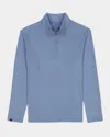 Robert Graham Men's Troland Stripe Quarter-zip Sweater In Blue