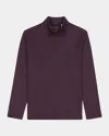 Robert Graham Men's Troland Stripe Quarter-zip Sweater In Purple