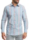 Robert Graham Tyson Long Sleeve Shirt In Blue