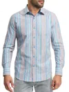 Robert Graham Tyson Long Sleeve Shirt In Blue
