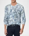 Robert Graham Valtos Long Sleeve Knit In Blue