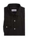 Robert Graham Men's Walford Cotton Dress Shirt In Black