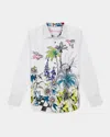 Robert Graham When Pigs Fly Long Sleeve Button Down Shirt Tall In White