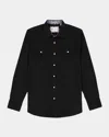 Robert Graham Men's Wyatt Western Snap-front Sport Shirt In Black