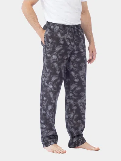 Robert Graham Mens Printed Pant In Black