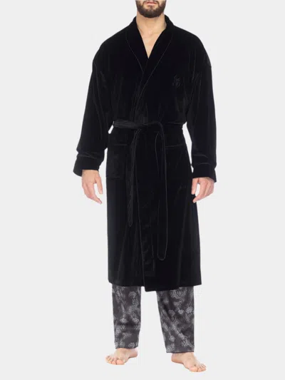 Robert Graham Mens Robe In Black