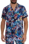 ROBERT GRAHAM MERRICK FLORAL CAMP SHIRT