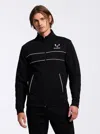 Robert Graham Messi Track Jacket In Black