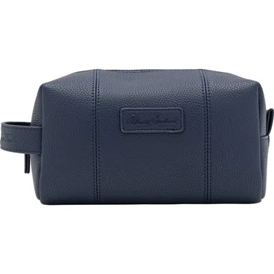 Robert Graham Miles Toiletry Kit In Blue