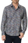 Robert Graham Missing Links Long Sleeve Button Down Shirt In Blue
