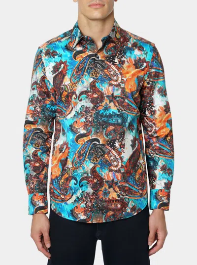 Robert Graham Molnar Long Sleeve Button Down Shirt In Multi