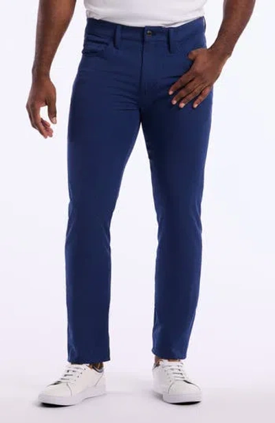 Robert Graham Moore Grady Straight Leg Pants In Blue