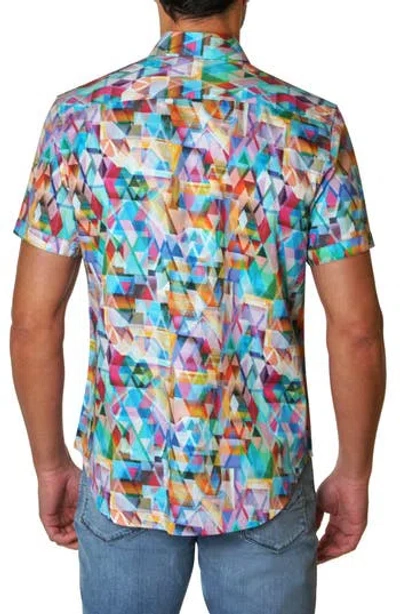 Robert Graham Multi Geo Print Short Sleeve Shirt