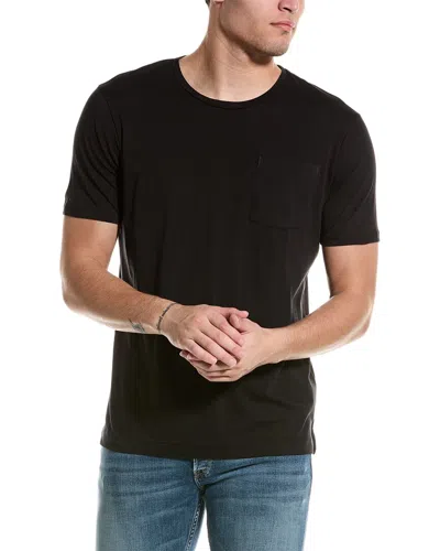 Robert Graham Myles T-shirt In Black