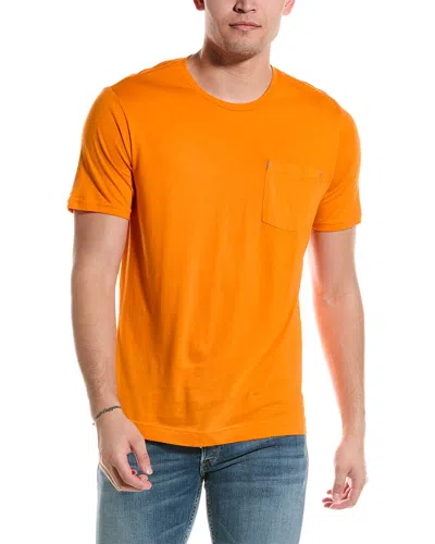Robert Graham Myles T-shirt In Orange