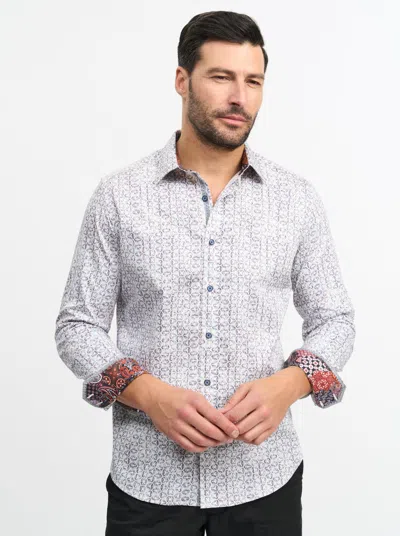 Robert Graham Nelson Long Sleeve Button Down Shirt Tall In Multi