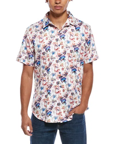 Robert Graham Norby Woven Shirt In Multi