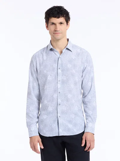 Robert Graham Norfolk Long Sleeve Button Down Shirt In Blue