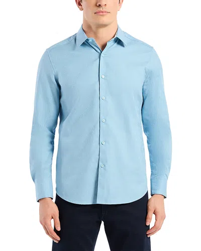 Robert Graham Odyssey Classic Fit Long Sleeve Stretch Cotton Button-up Shirt In Blue