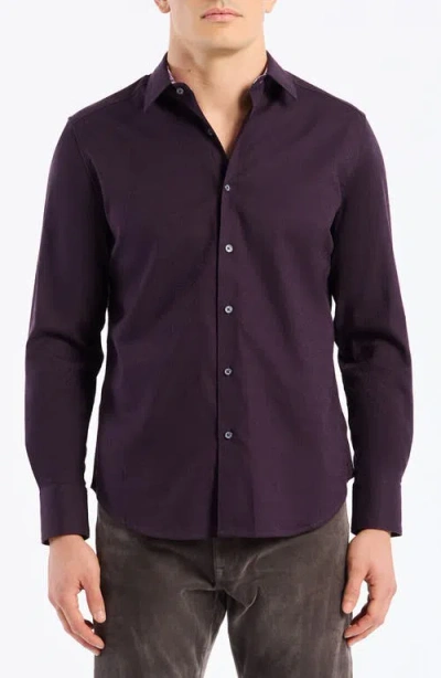 ROBERT GRAHAM ROBERT GRAHAM ODYSSEY GEO JACQUARD STRETCH COTTON BUTTON-UP SHIRT