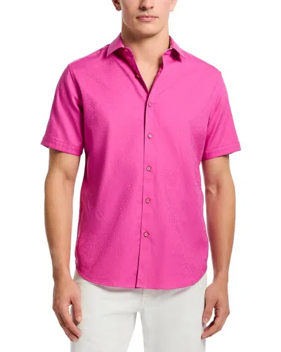 Robert Graham Odyssey Woven Shirt In Purple