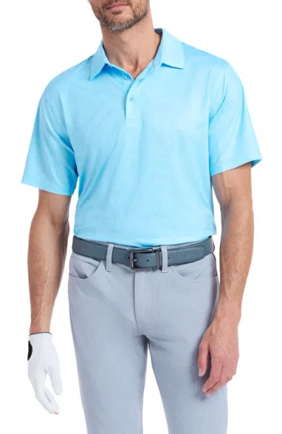 Robert Graham Orsett Performance Golf Polo In Blue