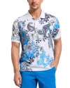 Robert Graham Orzell Paisley Print Cotton Polo