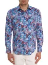 Robert Graham Outer Banks Long Sleeve Button Down Shirt Big In Multi