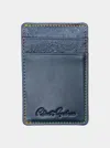 Robert Graham Pacey Card Case In Navy