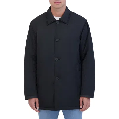 Robert Graham Padded Car Coat In Black