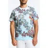 Robert Graham Paisley Portal Short Sleeve T-shirt In White