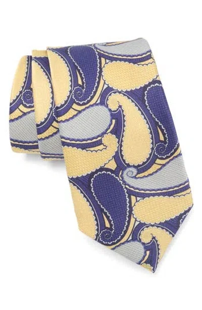 Robert Graham Paisley Silk Tie In Multi