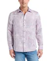 Robert Graham Limited Edition The Jacquard Edge Long Sleeve Button Down Shirt