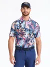 Robert Graham Palm Dreams Performance Golf Polo In Multi