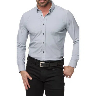 ROBERT GRAHAM ROBERT GRAHAM PAXTON TAILORED FIT HOUNDSTOOTH CHECK BUTTON-UP SHIRT