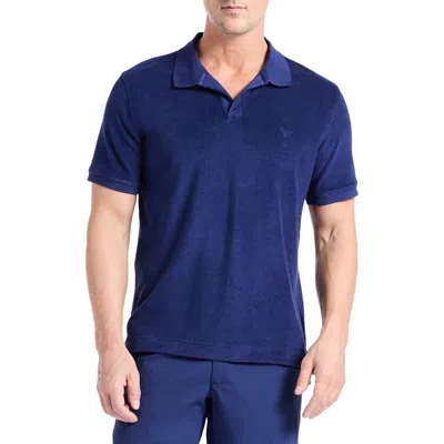 Robert Graham Pelman Cotton Terry Johnny Collar Polo
