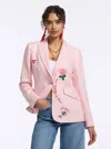 Robert Graham Penelope Jacket In Lt. Pink