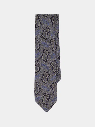 Robert Graham Persian Tie In Navy