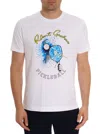 Robert Graham Pickleball Slap Short Sleeve T-shirt Tall In White