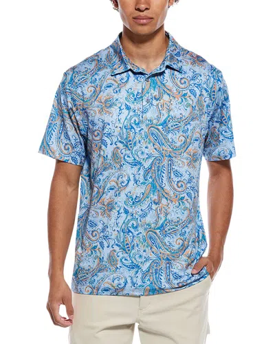 Robert Graham Pike Knit Polo Shirt In Multi
