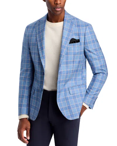 Robert Graham Plaid Slim Fit Sport Coat In Light Blue/pink