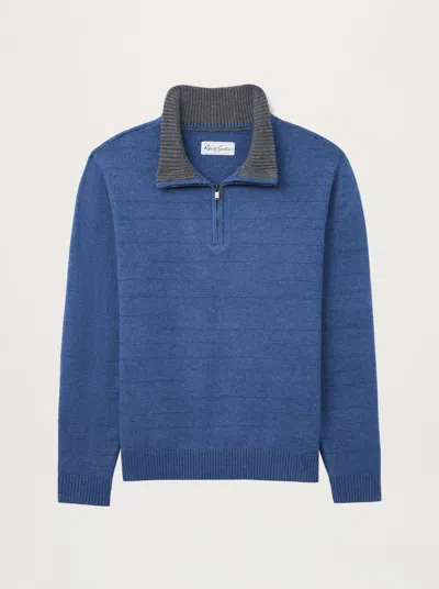 Robert Graham Poggio Long Sleeve Sweater In Blue