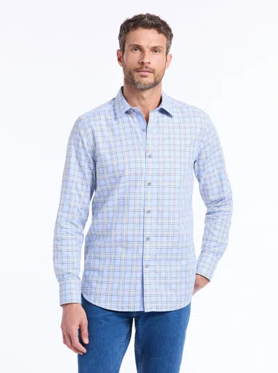 Robert Graham Portsoken Long Sleeve Button Down Shirt In Blue